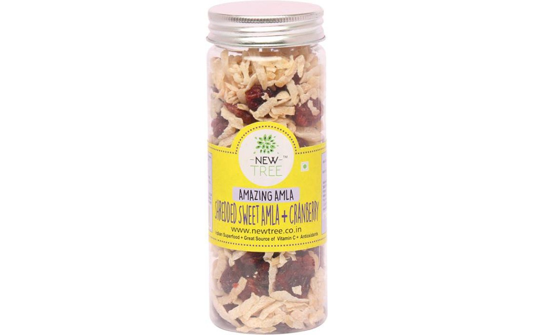 New Tree Shredded Sweet Amla + Cranberry   Jar  150 grams